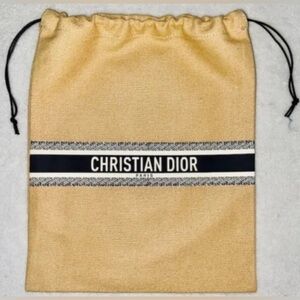 NEW Dior Drawstring Pouch Bag